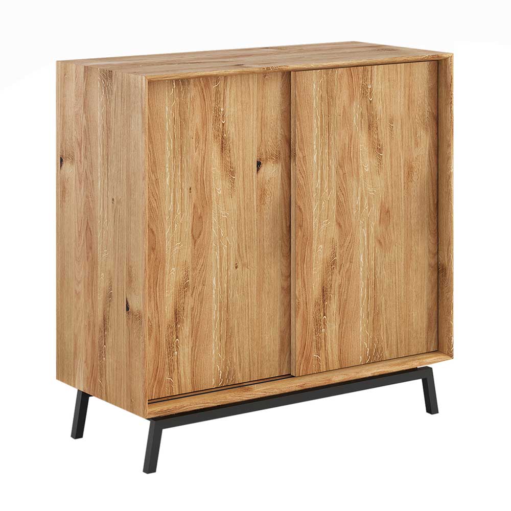 Schiebetüren Highboard mit Flaschenfächern - Fabiella