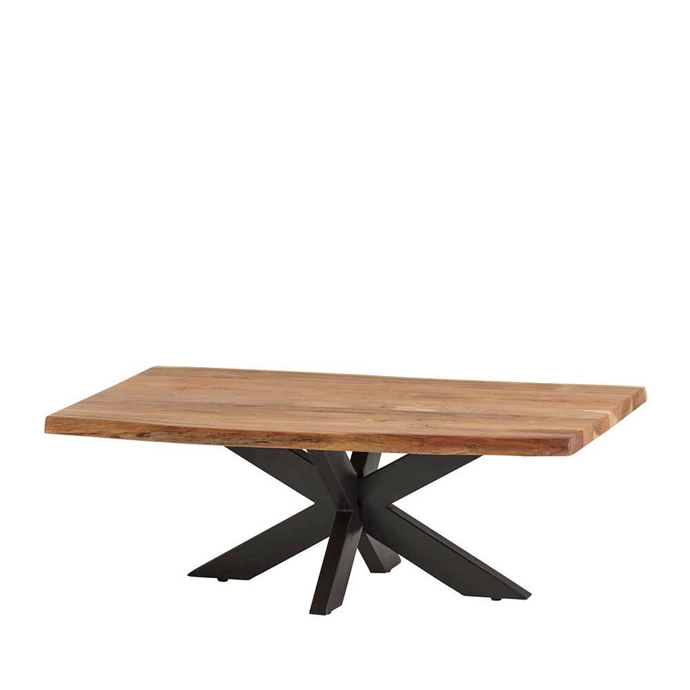 Wohnzimmer Tisch mit natürlicher Baumkante - Mooning