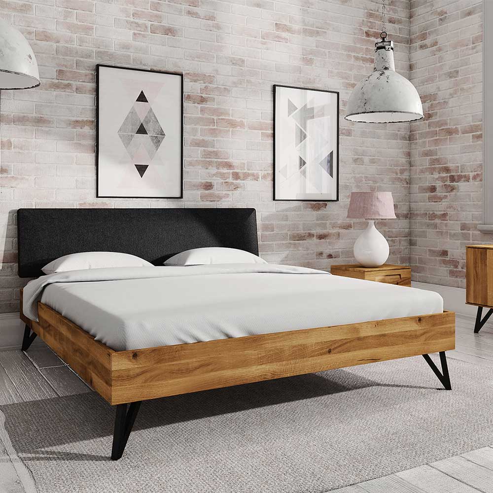 Industrial Bett mit 190 cm Länge - Mandirov