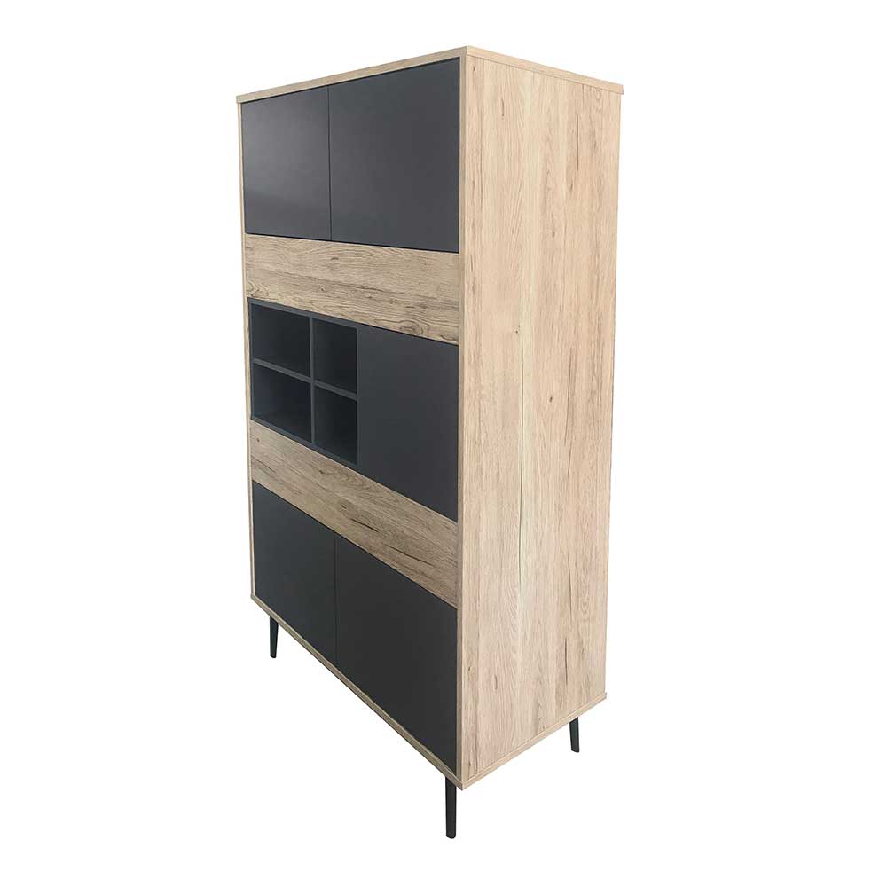 78x130x39 Highboard zweifarbig - Marica