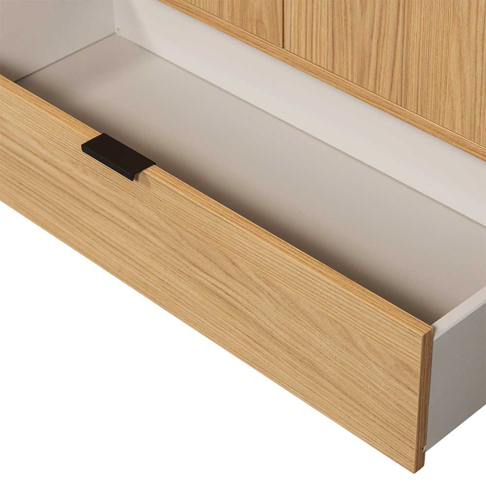 Wohnzimmerschrank mit Doppeltür und Schublade - Ariadelco