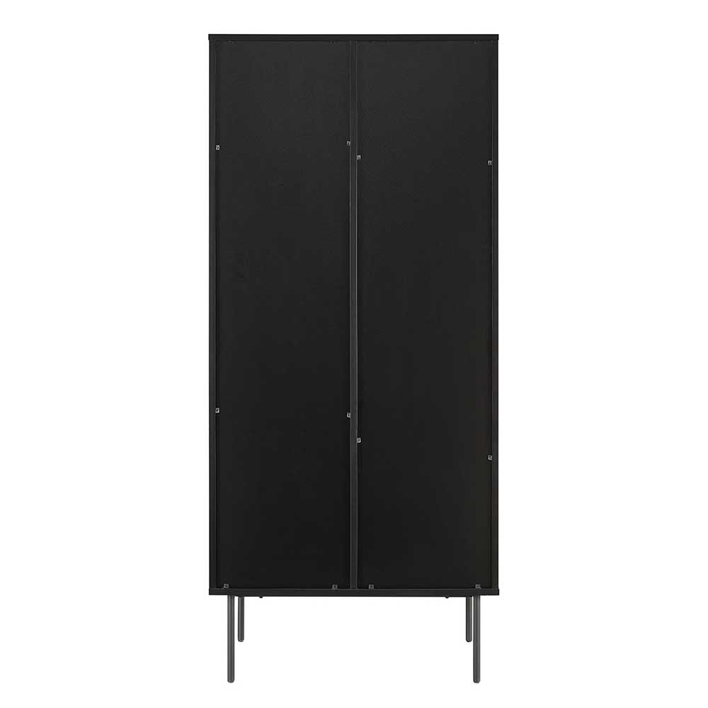 79x179x43 Vitrinenschrank mit Doppeltür - Piassona