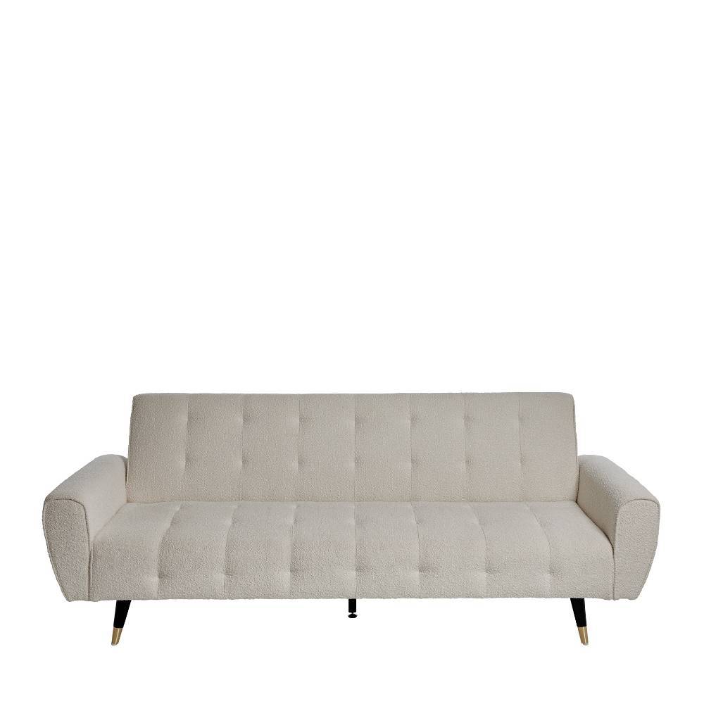 Schlafcouch in Offwhite Boucle - Omegon