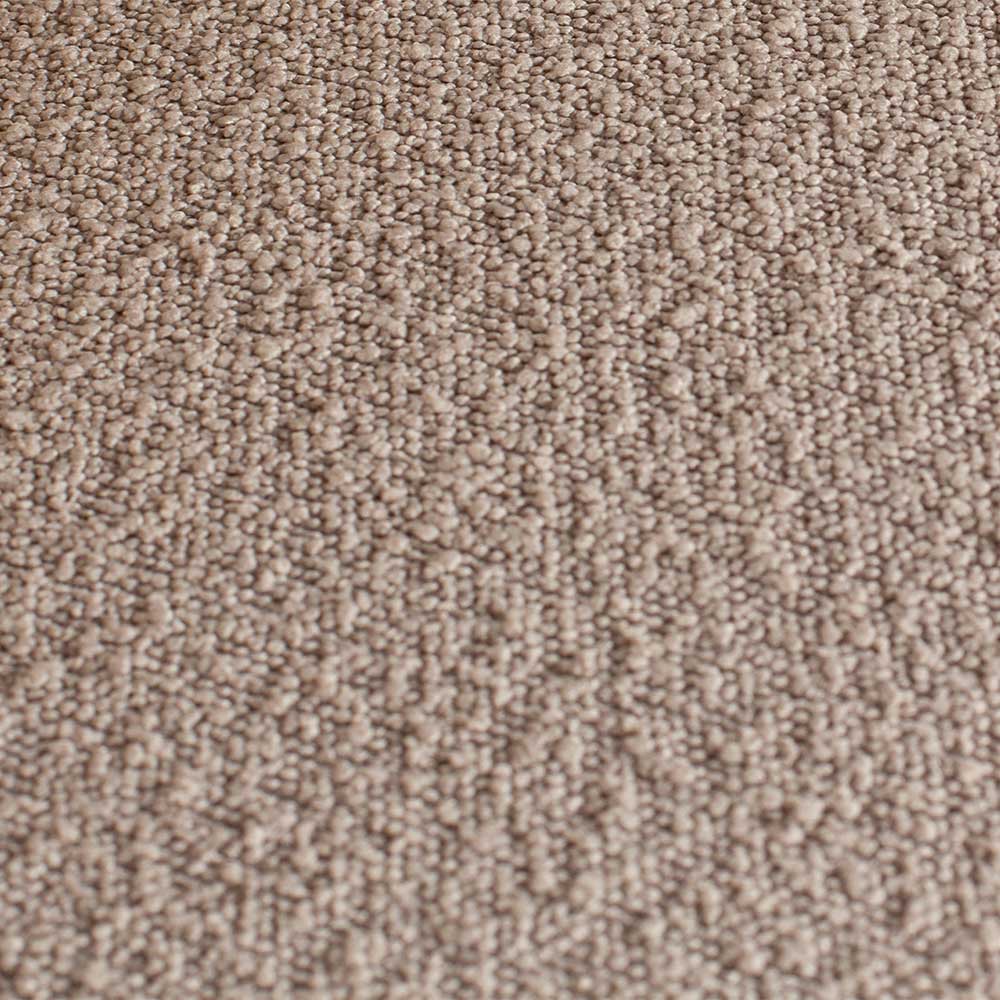 80x40x55 Hocker in Beige Bezug aus Boucle - Ryona