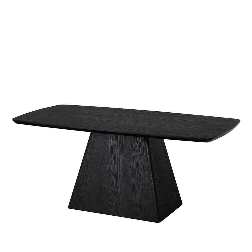 Esstisch in Schwarz Eiche Furnier - Greeno