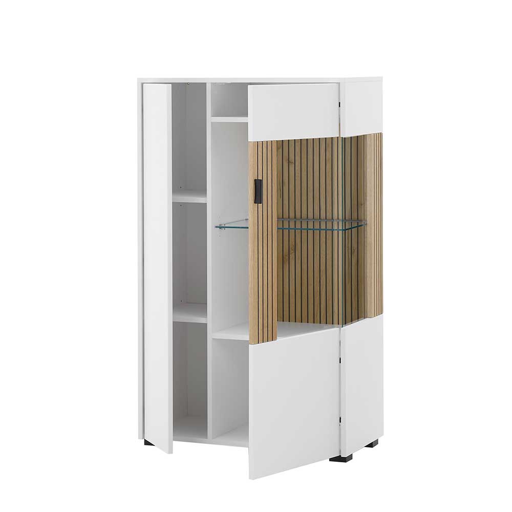 Highboard & TV Lowboard & Wandboard Set - Nenaloro (dreiteilig)
