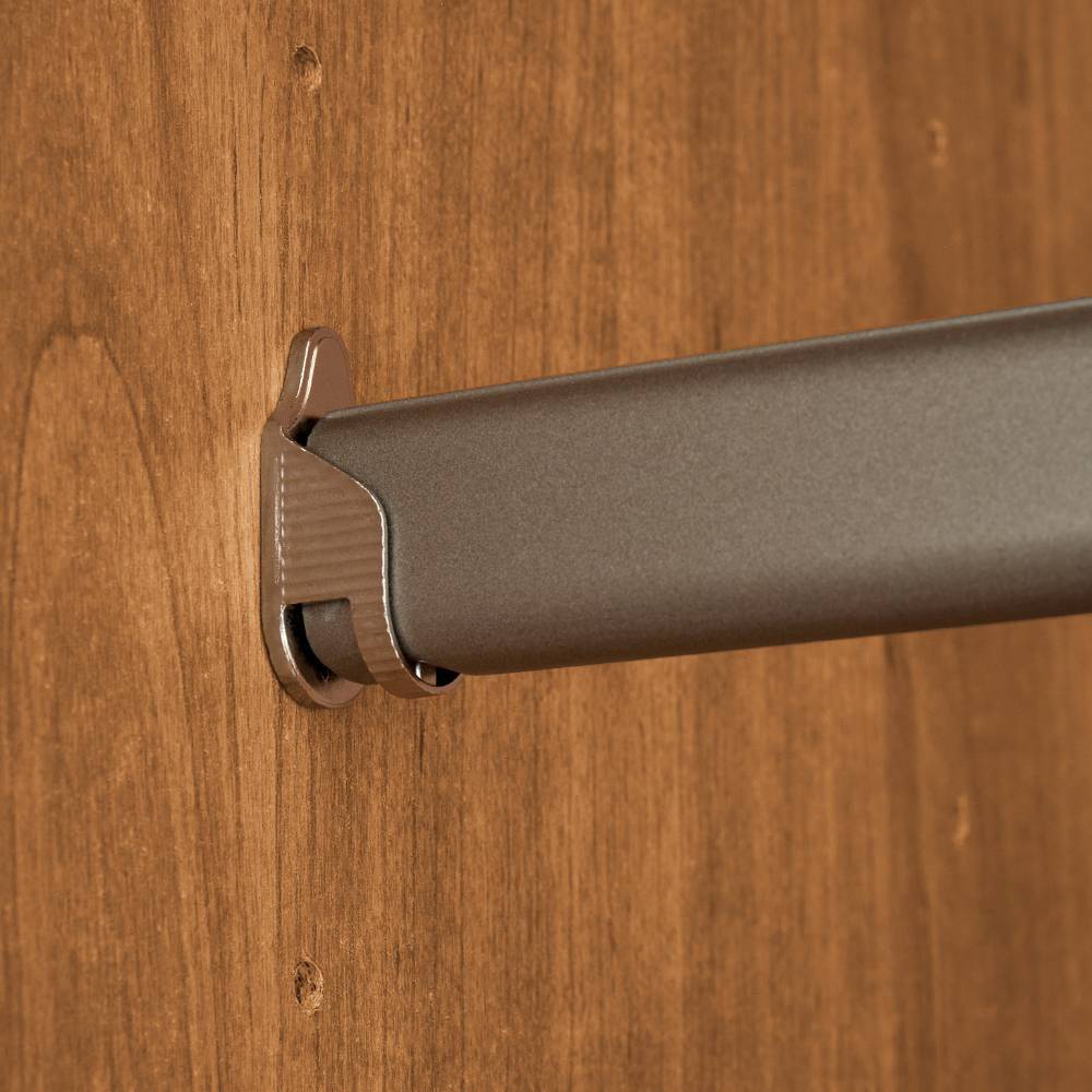 5-türiger Kleiderschrank in Eiche Bianco - Nikoba
