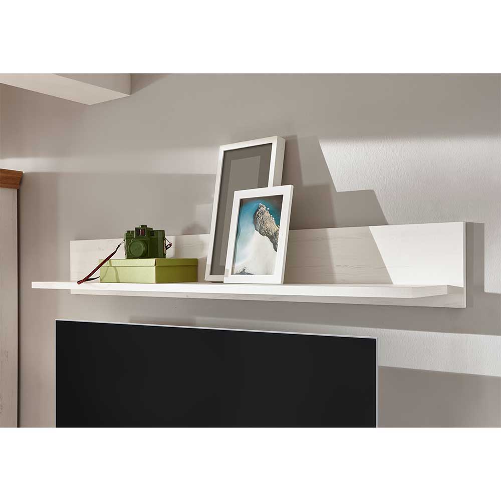 367cm Landhaus Anbauwand Set - Diatara (vierteilig)