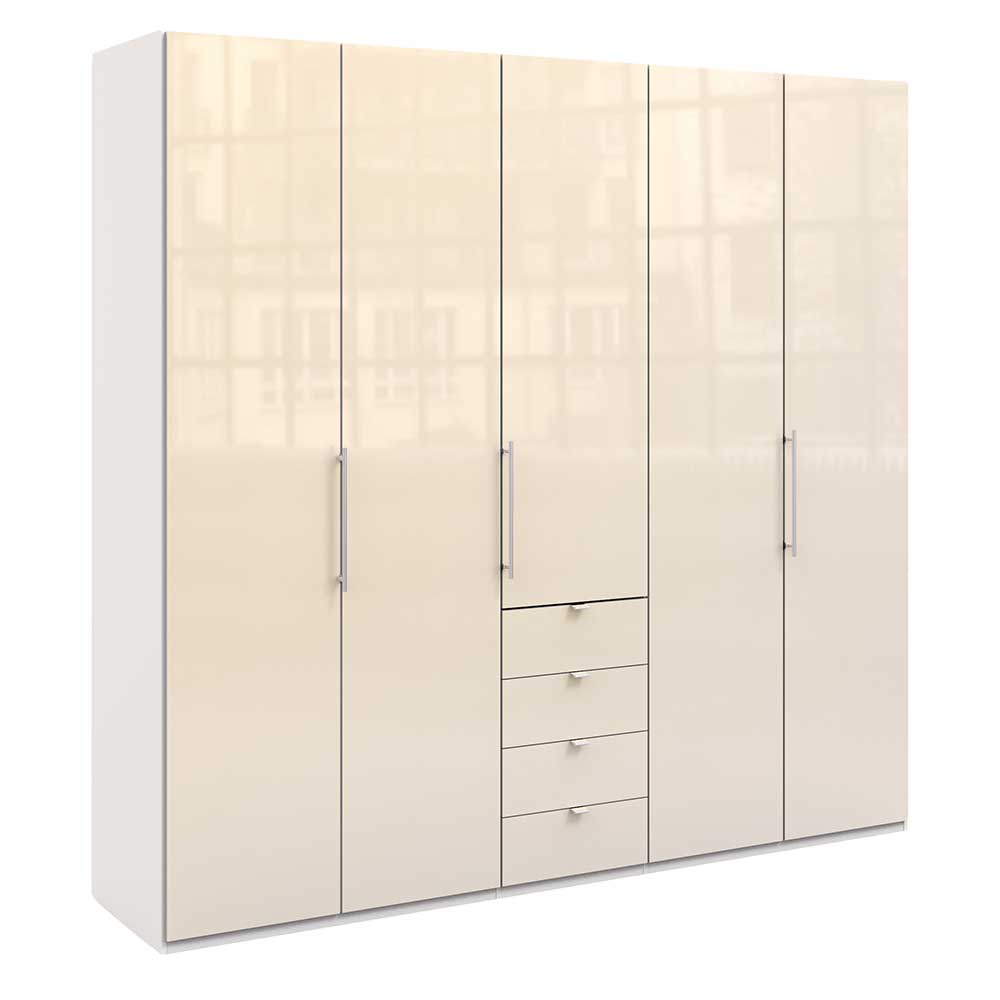 Kleiderschrank für modernes Schlafzimmer in Creme - Zidarie