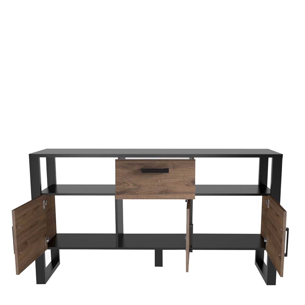 160x90x45 Sideboard mit zwei offenen Fächern - Dudleys