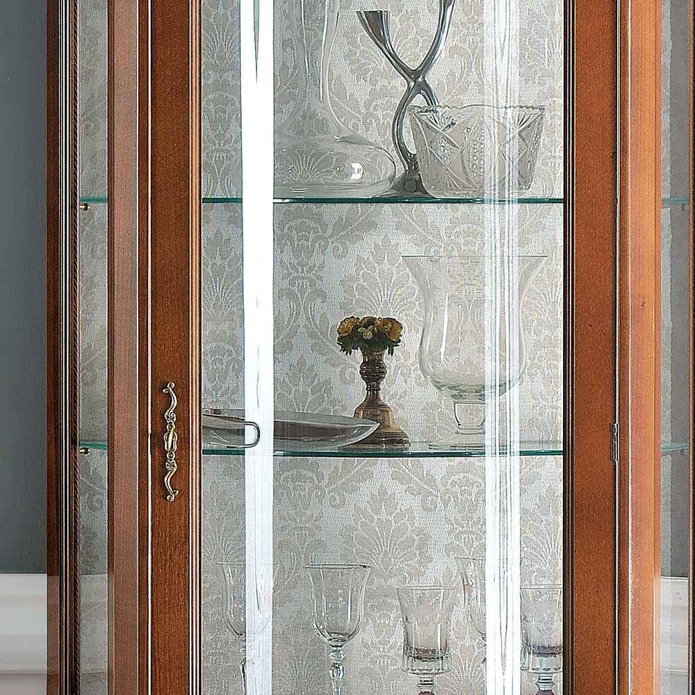 Hochwertige Vitrine im Barock Stil Dentro 214cm hoch