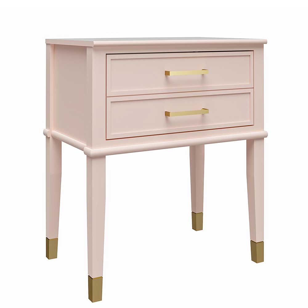 Kommode in Rosa mit Gold - Bafata