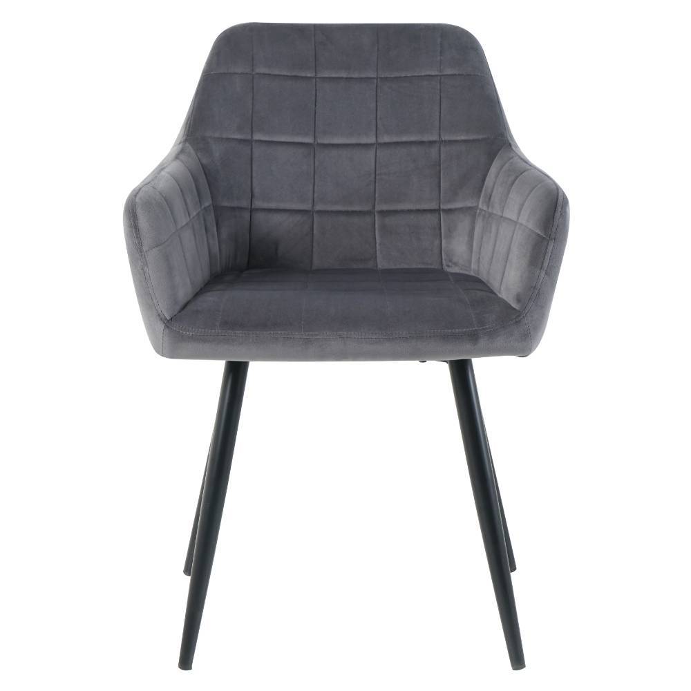 Esszimmer Tischsessel in Grau - Laxela (2er Set)