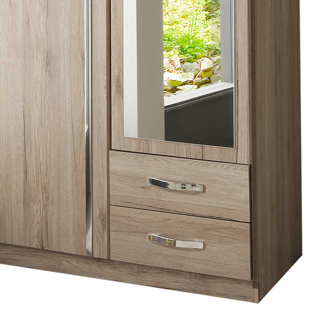 Schmaler Kleiderschrank mit zwei Schubladen - Lagunara