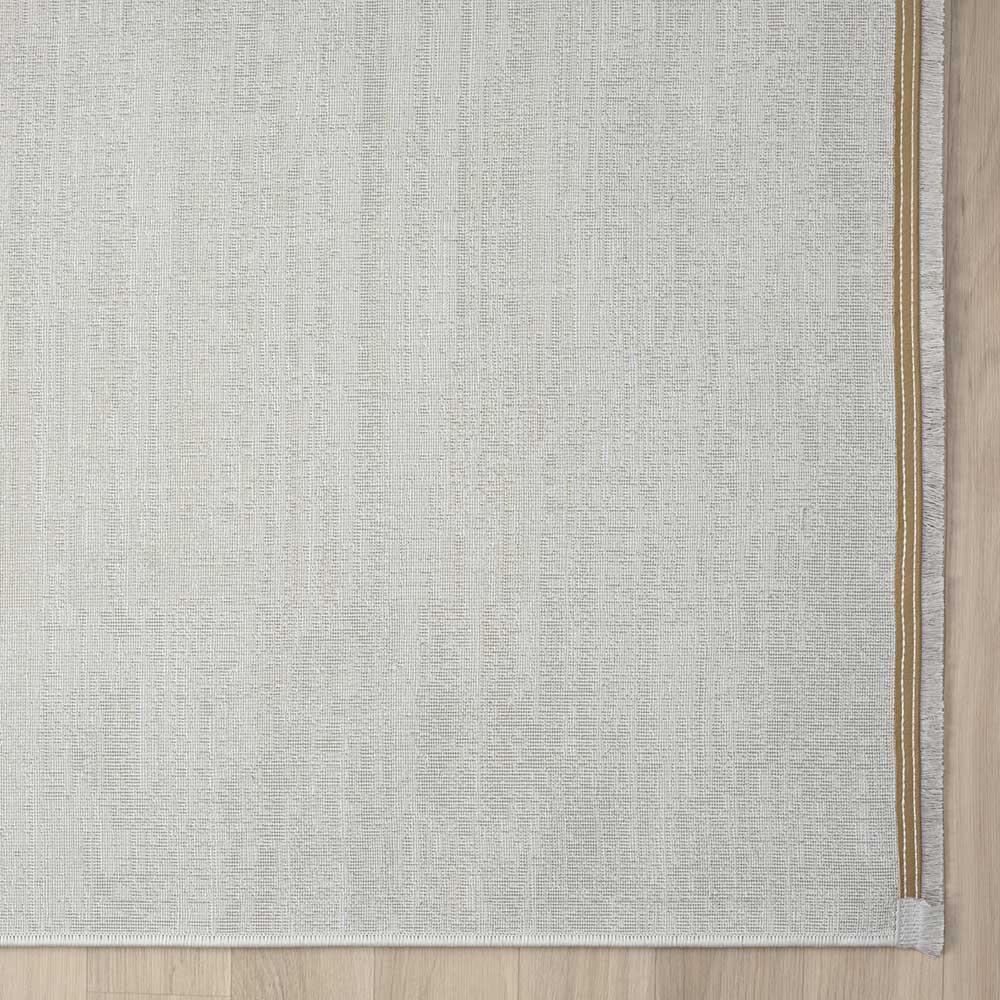 Teppich in Creme & Beige - dezent gemustert - Rondma