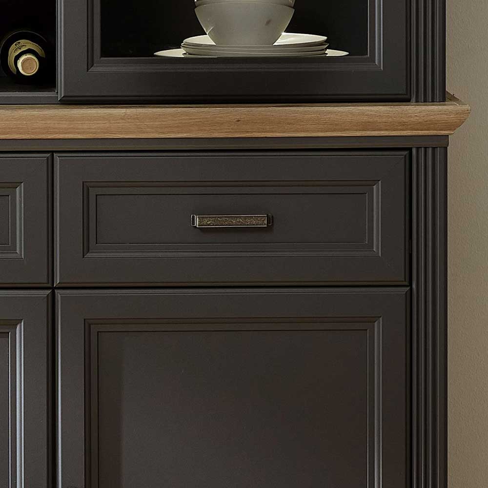164x204x48 Landhaus Buffet mit LED Licht - Thumbs