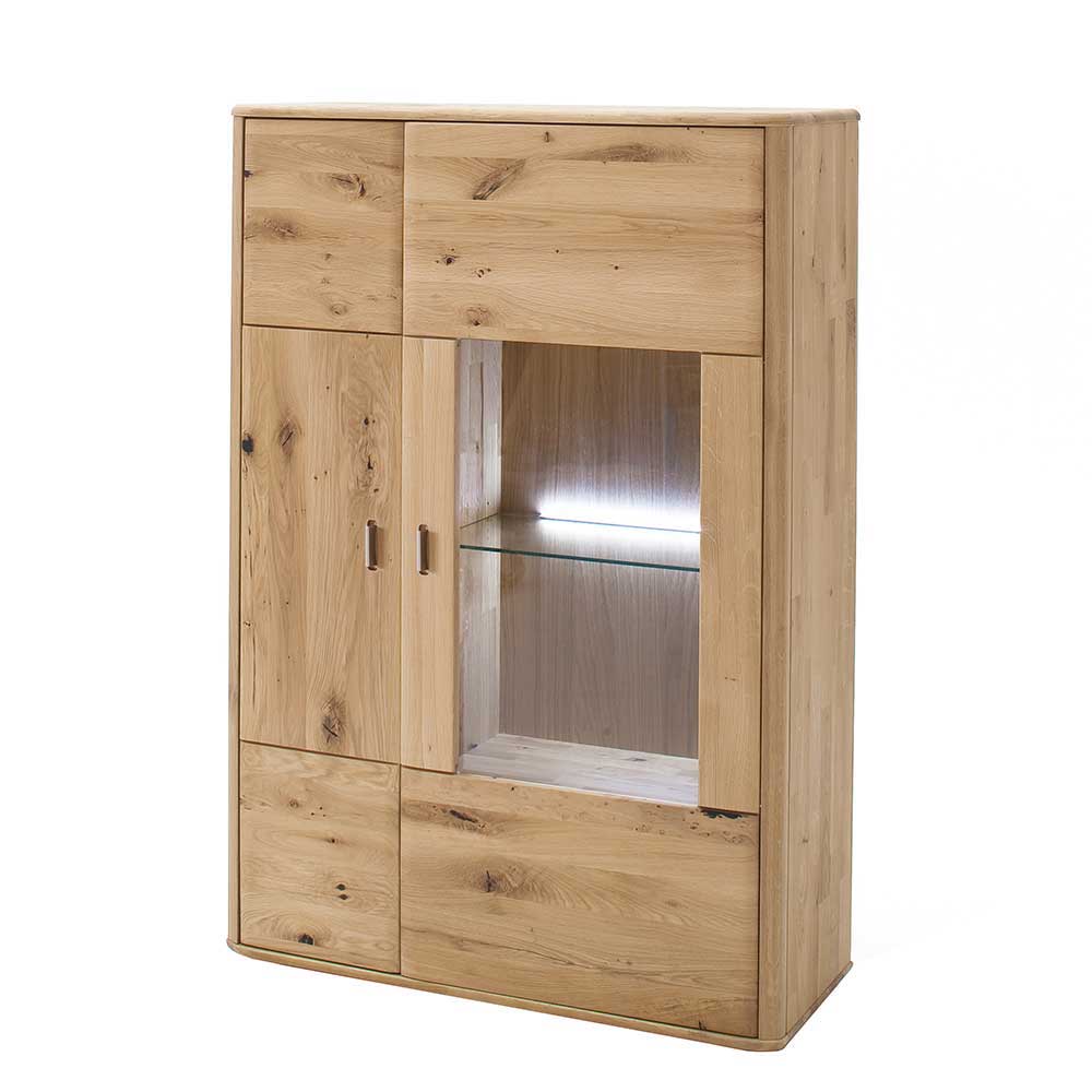 Wohnzimmer Highboard aus Massivholz - Destal