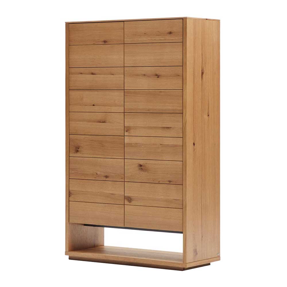 Moderner Wohnzimmerschrank in Eichefarben - Algaro