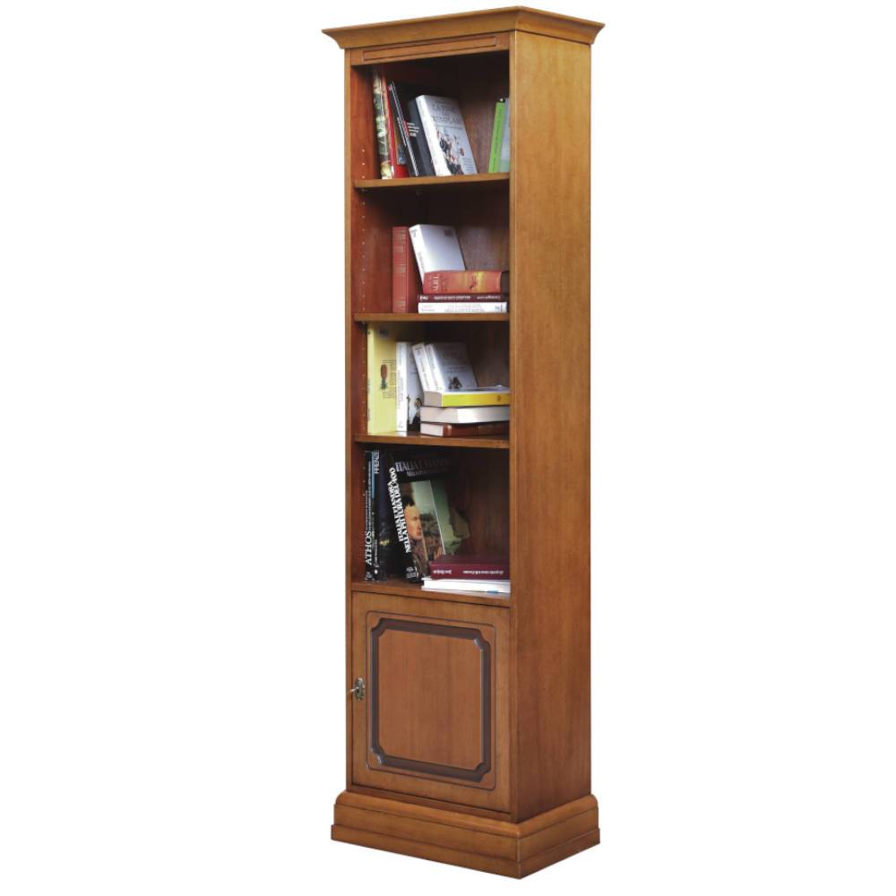 58x194x35 Regal mit Tür & vier Fächern - Kimms