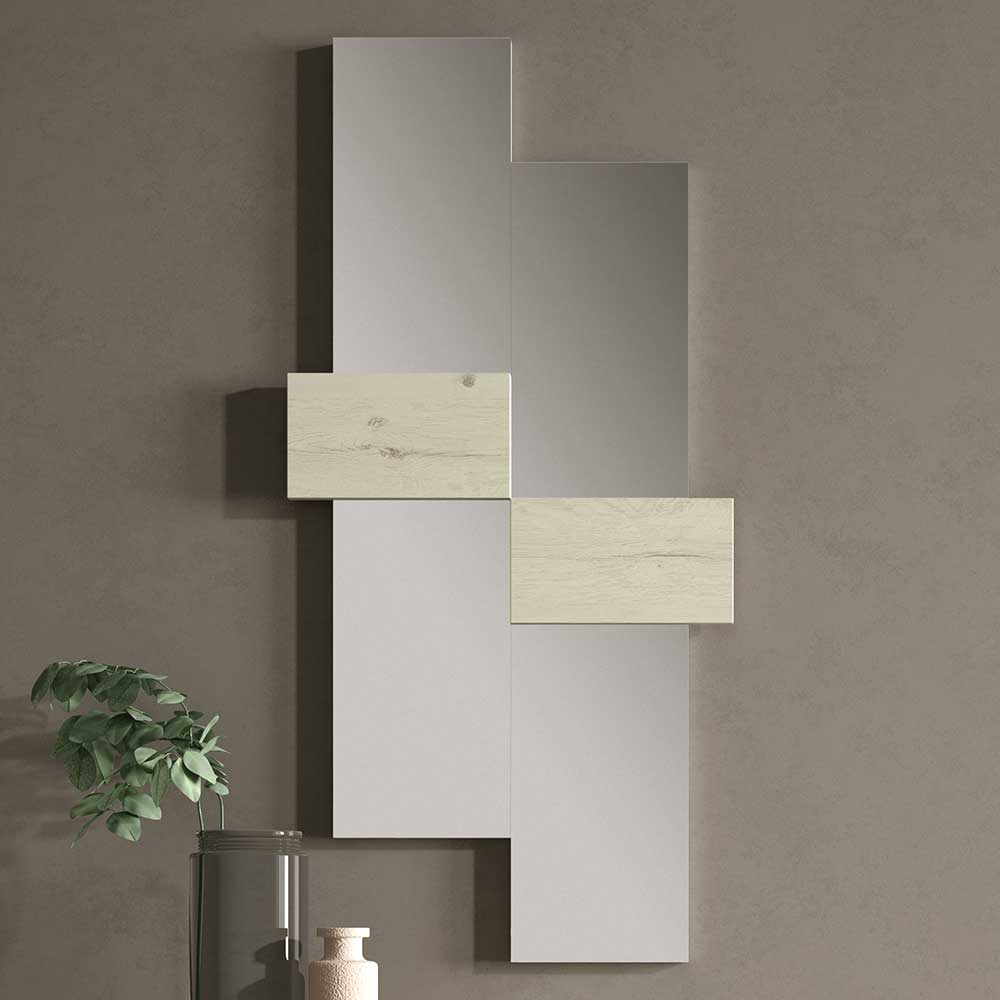 Design Flur Set in Cremefarben & Weiß - Timos (zweiteilig)