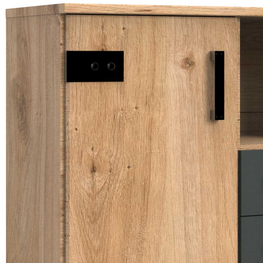 124x105x41 Schrank im Industry & Loft Style - Uletria