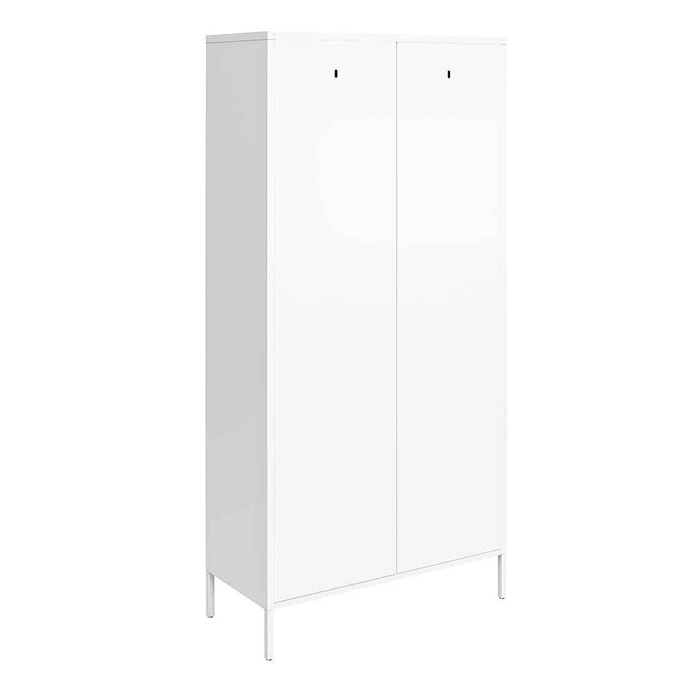 Weißer Universalschrank aus Metall - Elyett