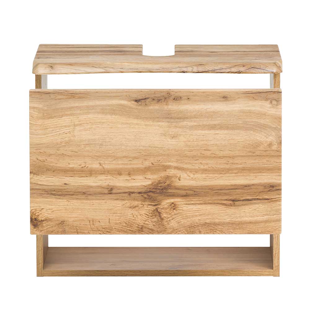 Unterbeckenschrank mit Baumkante Holzdekor - Tofias