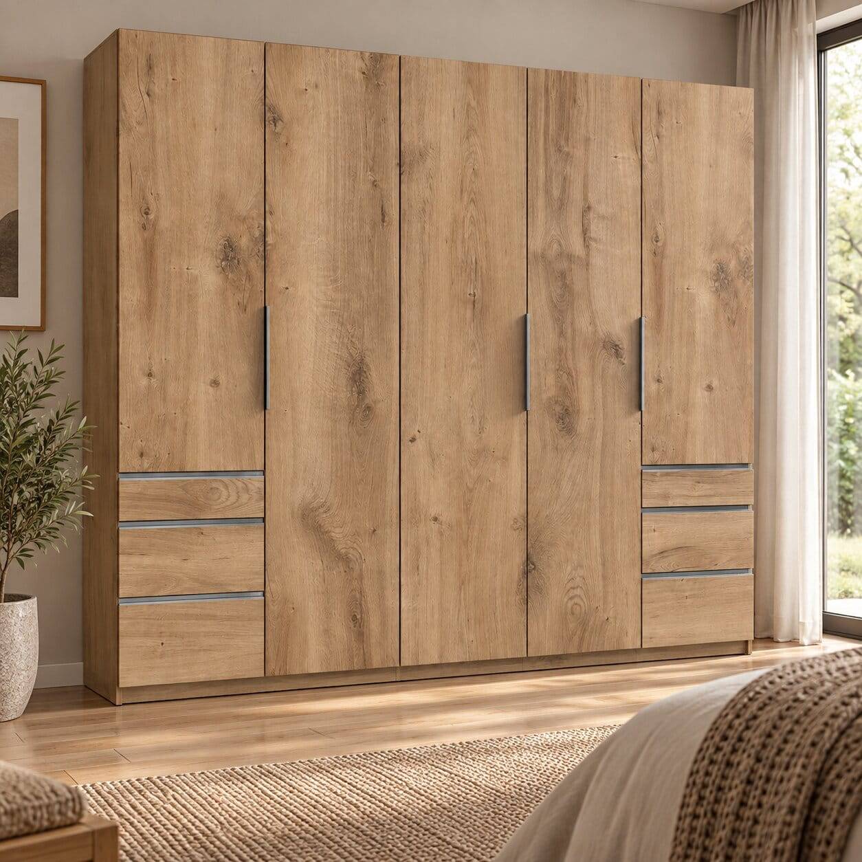 Kombi-Kleiderschrank in modernem Design - Dagidoyo