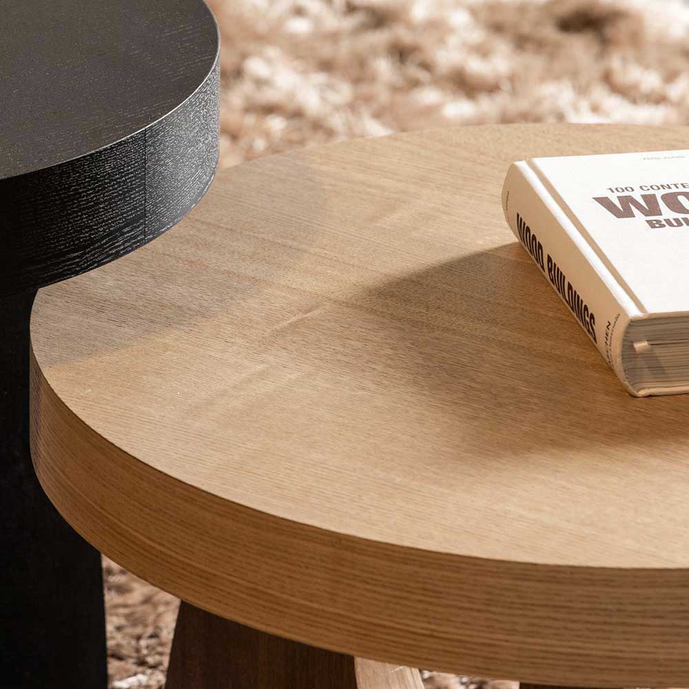 Design Couchtisch in Esche Furnier - Joschry