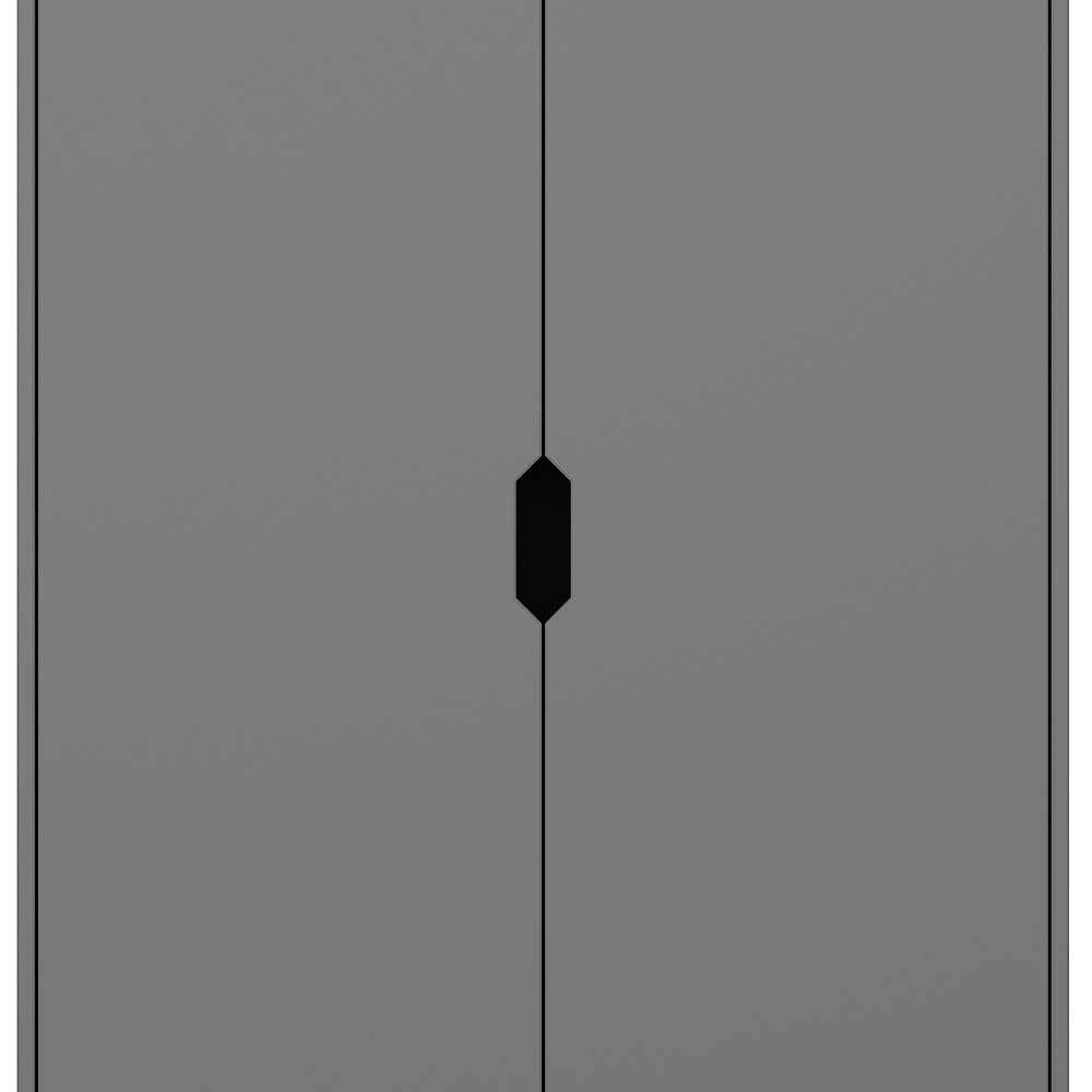Skandi Kleiderschrank mit Grifflöchern - Niento