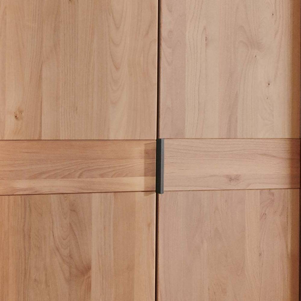 Teilmassiver Schlafzimmer-Kleiderschrank 216 cm hoch - Murray