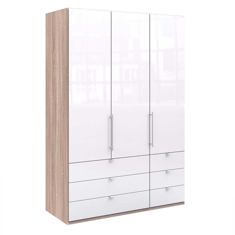 Schmaler Schlafzimmerschrank mit 6 Schubladen - Bosays