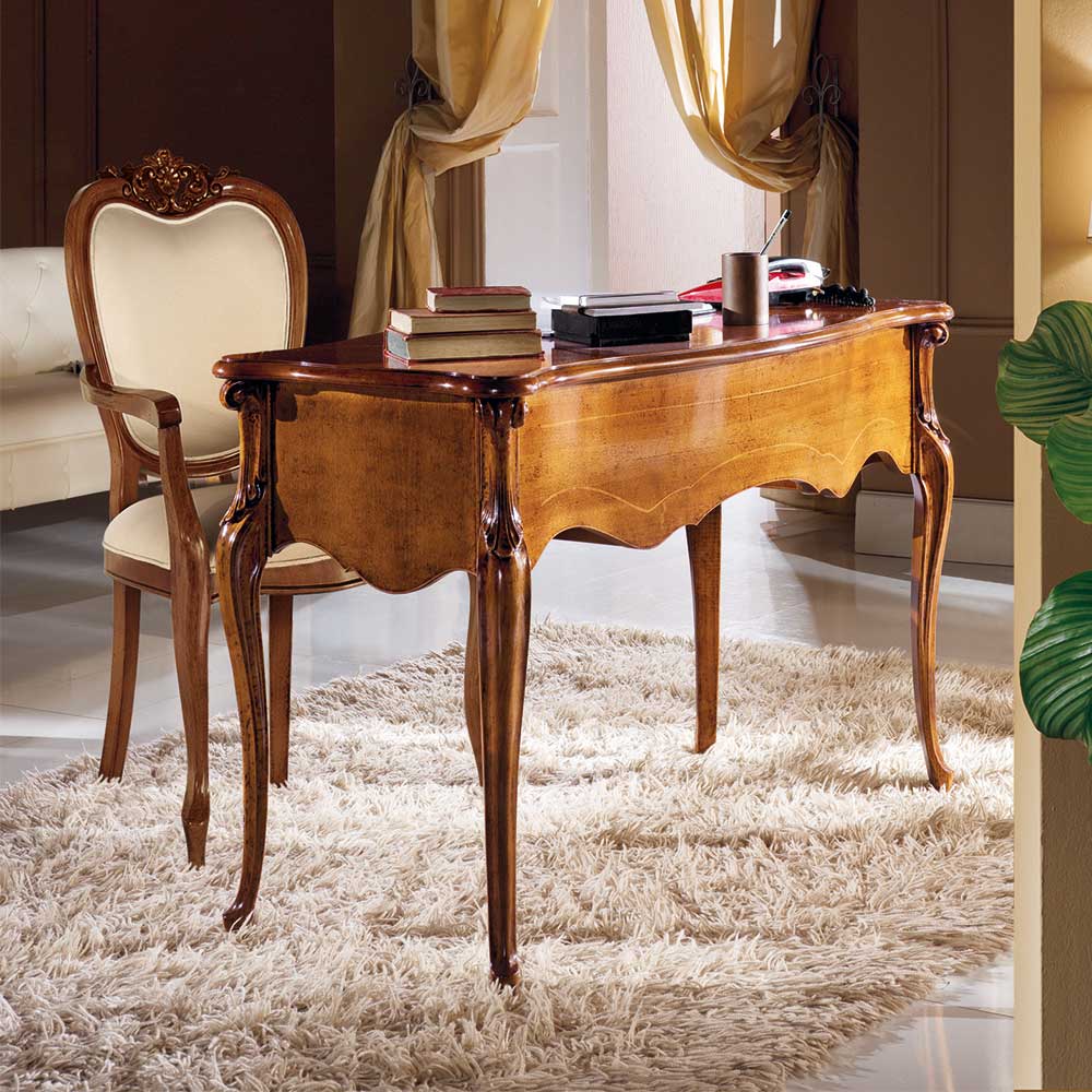 120x60 cm Schreibtisch im Italienischen Stil - Carlenna