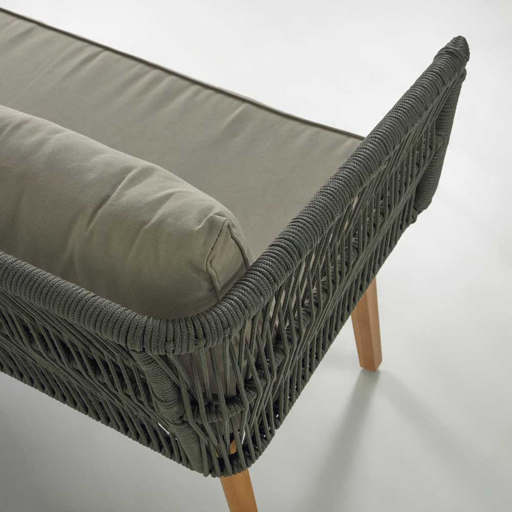 Sofa & Sessel aus Kordel-Geflecht - Lagoas (dreiteilig)