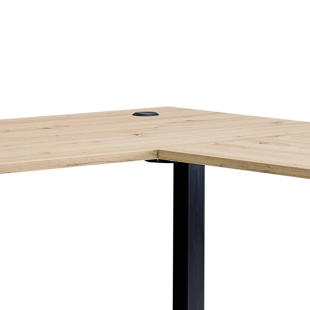 Elektrisch höhenverstellbarer Winkel-Schreibtisch modern - Sumatero