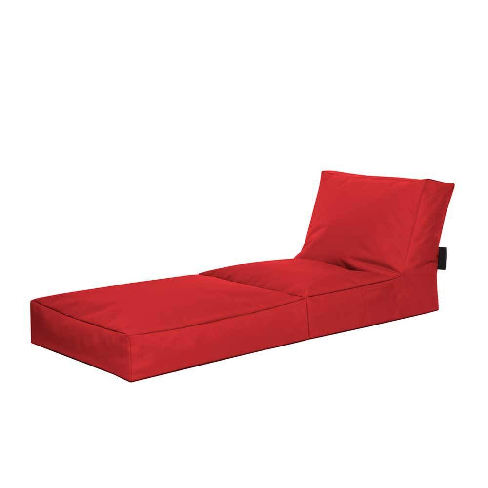 Liege Sitzsack Marlene in Rot