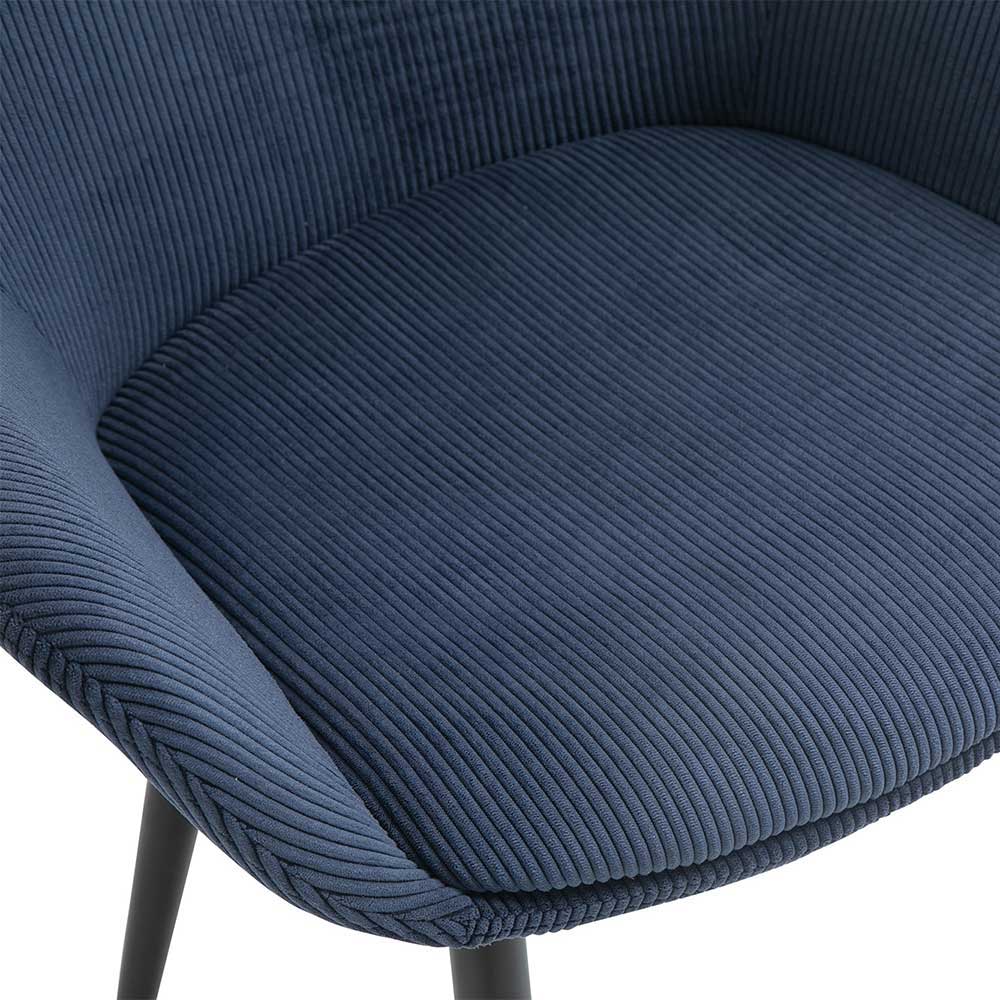 Tisch mit vier Tischsesseln Set - Cervena (fünfteilig)