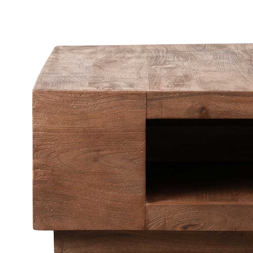Design Wohnzimmertisch aus Mangoholz - Georgetta