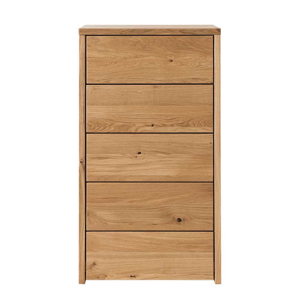 5 Schubladen Hochkommode 99 cm hoch - Vactivus