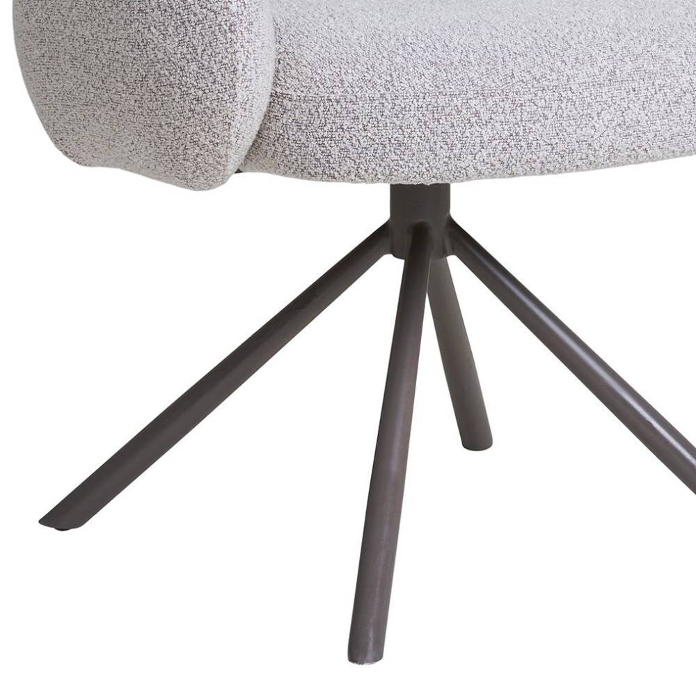 Skandi Armlehnenstuhl in Beige - Energa
