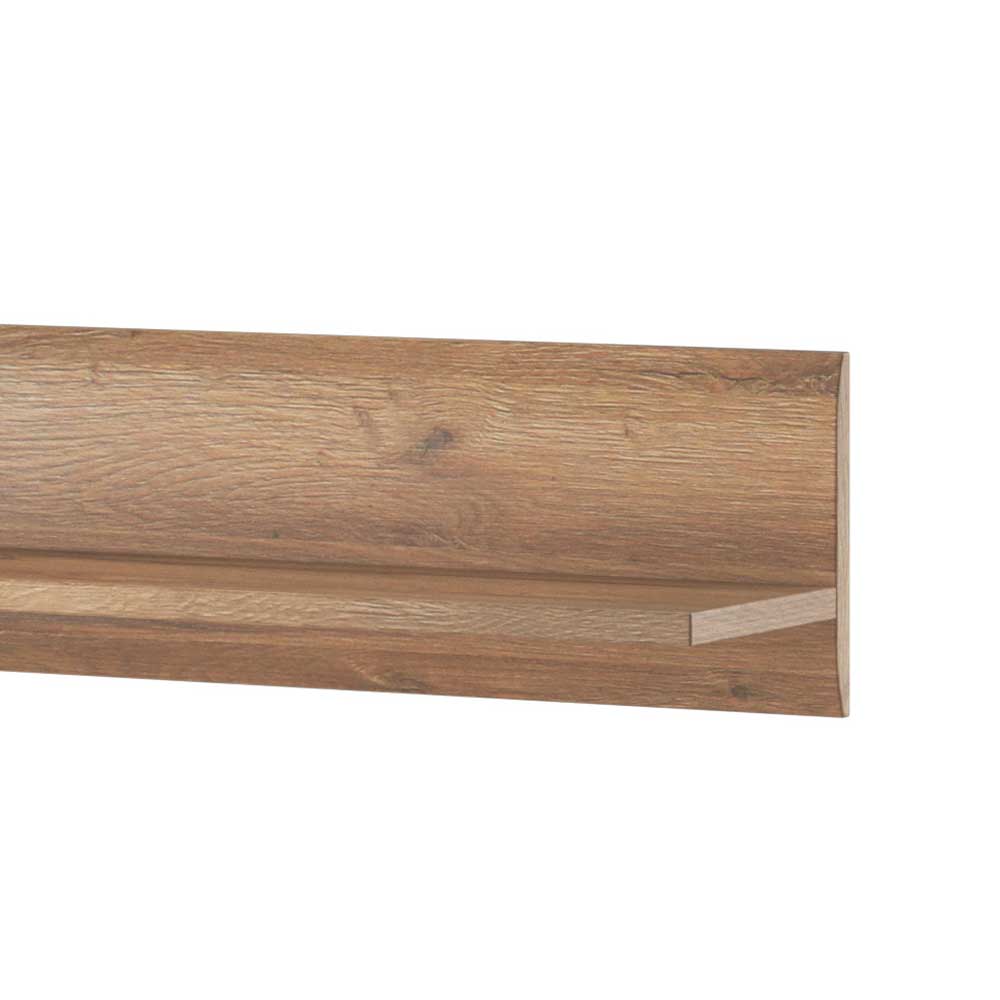 1,6m breites Hängeboard in Eiche Dekor - Aberdeen