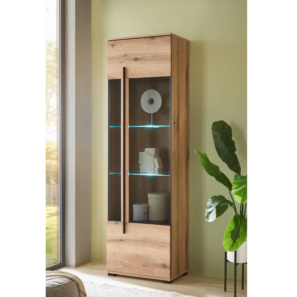 Wohnzimmer Wohnwand Möbelkombi - Brocus (vierteilig)
