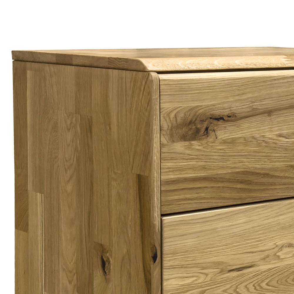Moderne Wildeiche Kommode 52x89x40 cm - Feanor