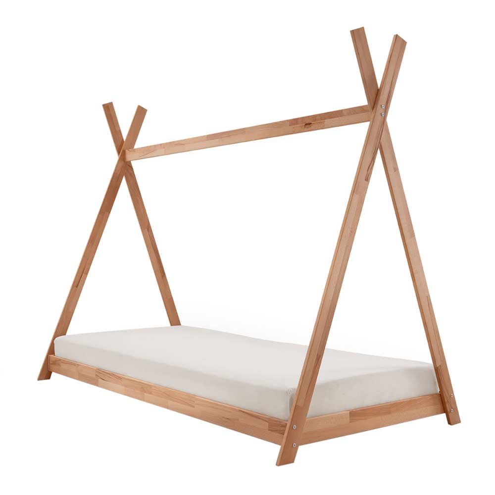 90x200 Zeltbett bodentief - Rene