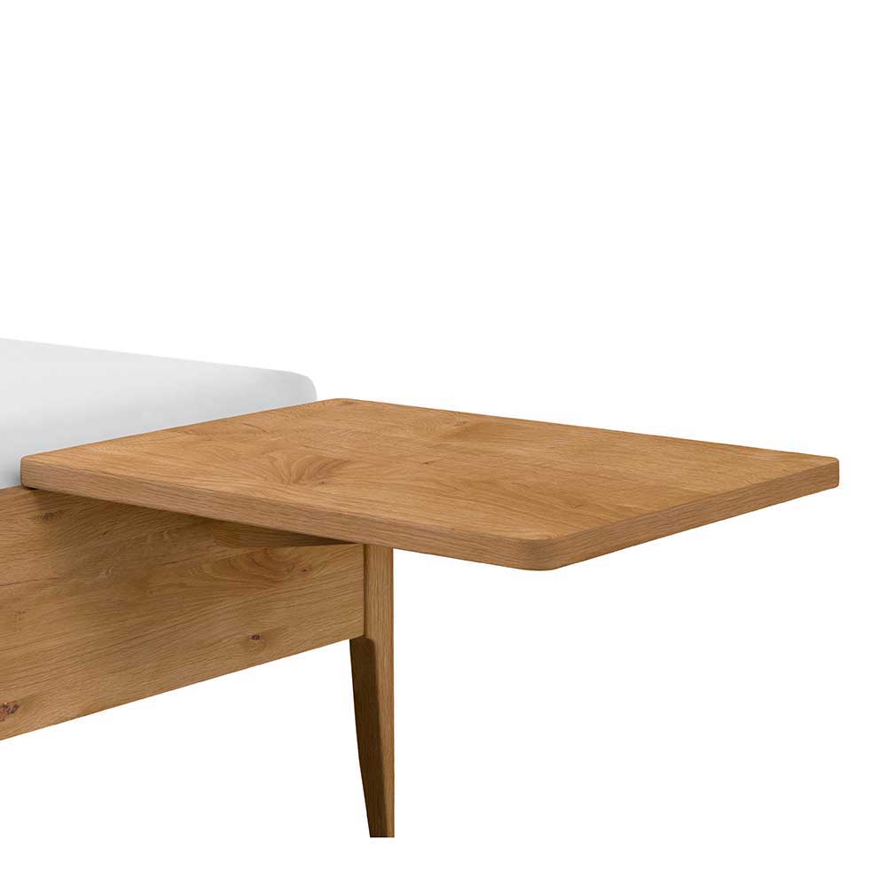 Wildeiche Bettgestell modern-elegant - Jahira