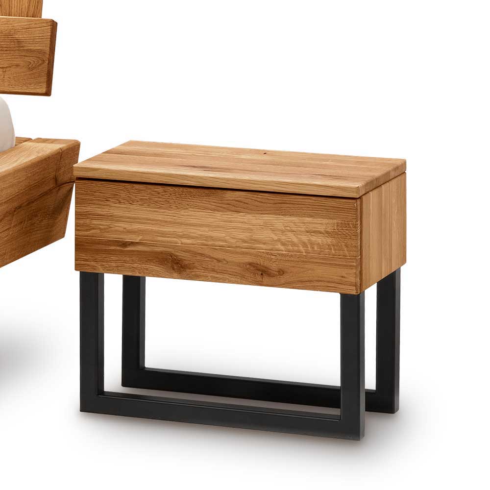 Designer Balkenbett mit LED Beleuchtung - Syrecs