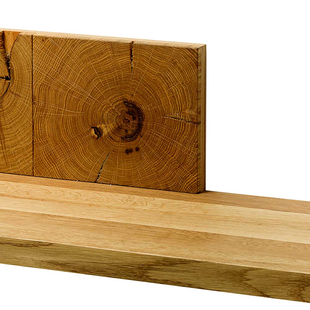 Rustikales Wandboard aus Eiche massiv - Smanas