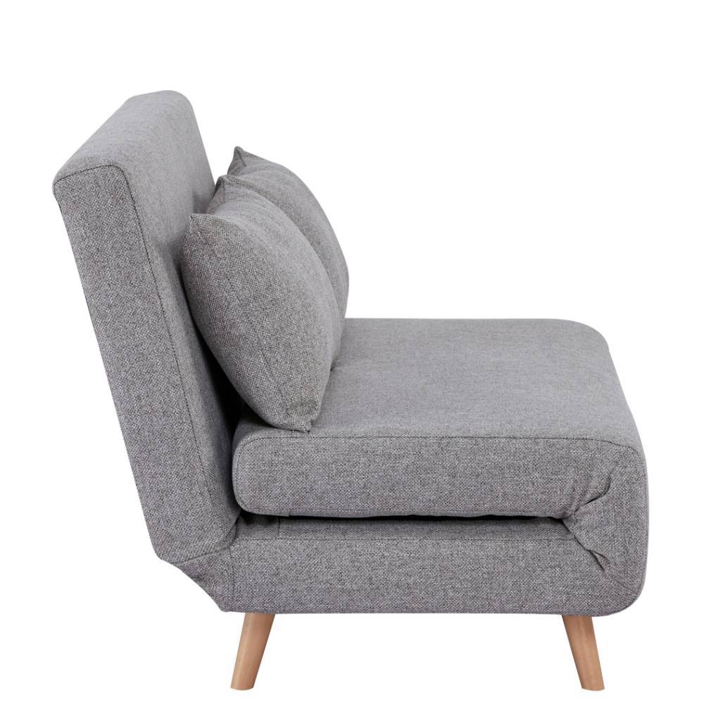 Faltsofa in Grau und Birke - Lucas