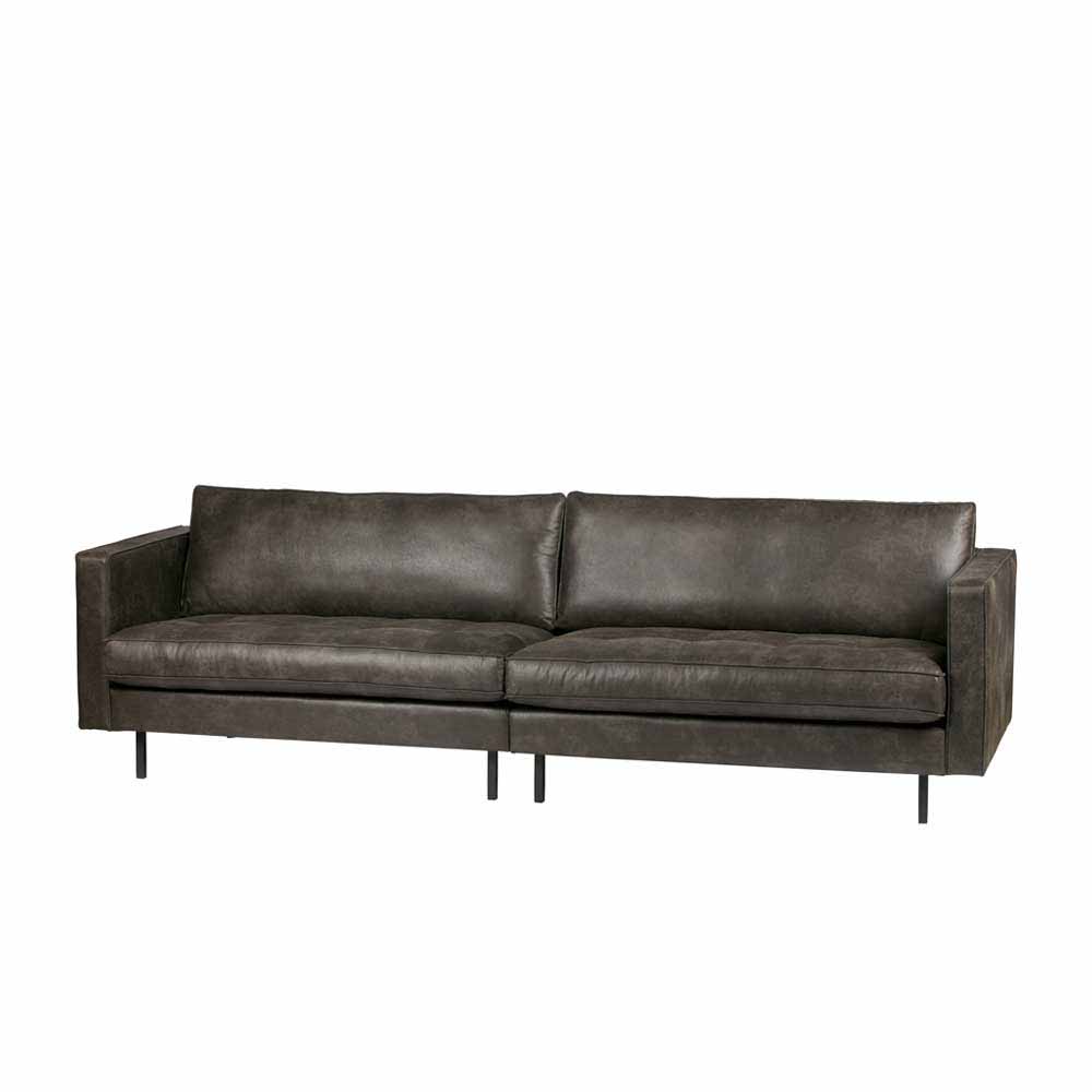 Couch Solida in Schwarz