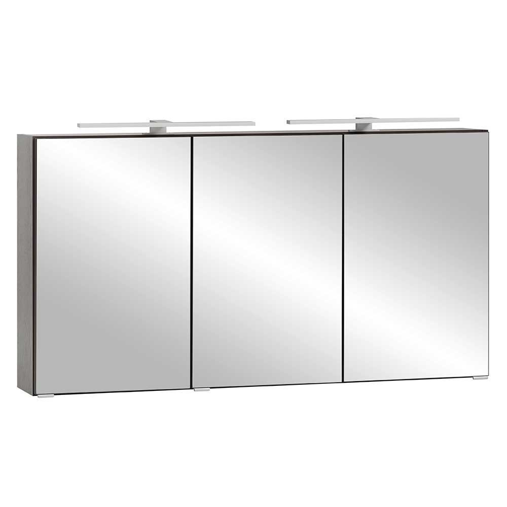 120x68x20 Spiegelschrank mit 3 Türen - Agiruan